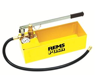 Plans testing pump and disinfection